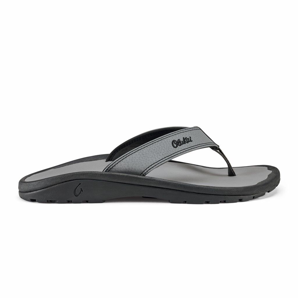 Olukai Men's Ohana Flip Flop - Stone US218-345